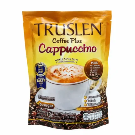 Truslen Coffee Plus Cappuccino - Slimming & Energy Coffee - 136g
